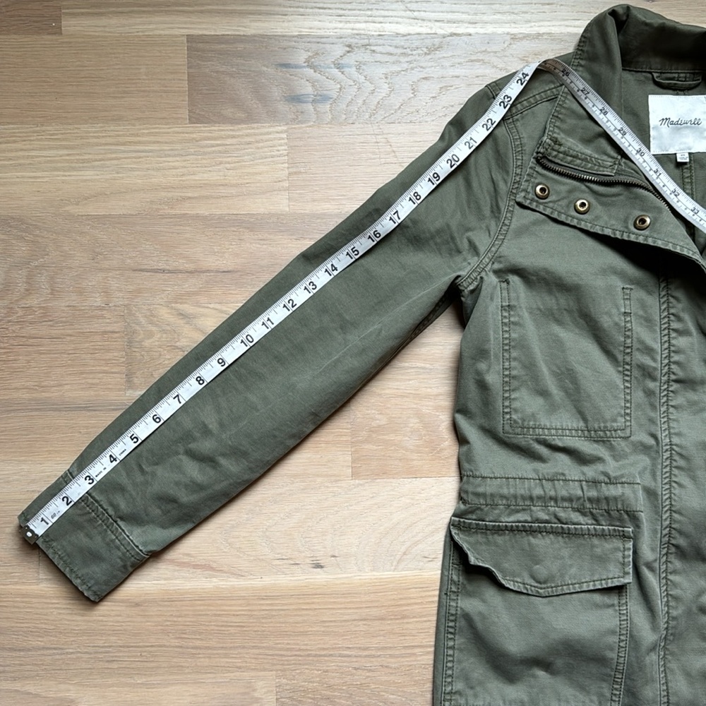 Madewell Passage Jacket - Olive XS - Picture 3 of 6